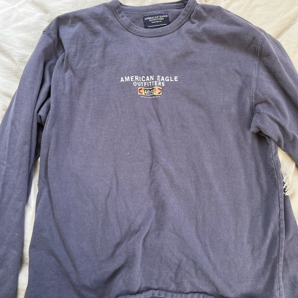 Oversized American Eagle Long Sleeve